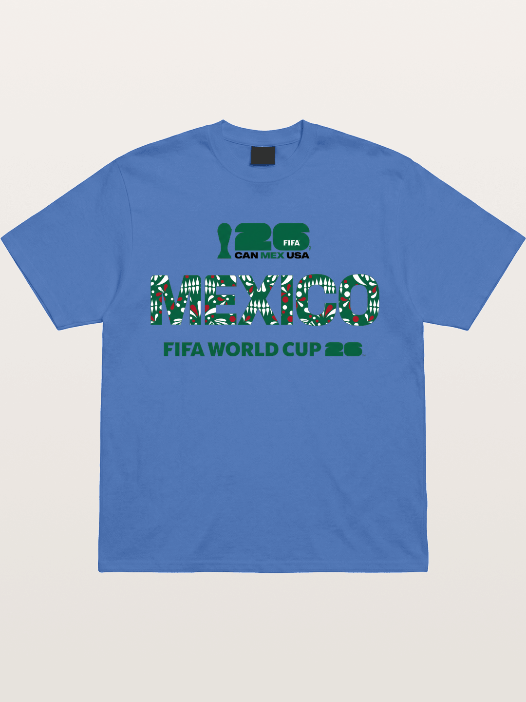 Mexico 2026 Pattern Typography Gildan T-shirt