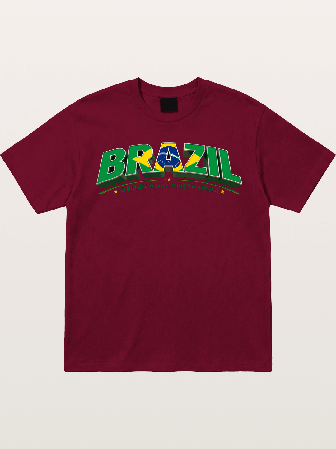Brazil Retro Team Logo WC Gildan T-shirt