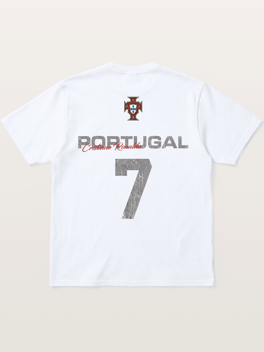 Portugal Ronaldo 7 Jersey Gildan T-shirt