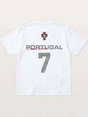 Portugal Ronaldo 7 Jersey Gildan T-shirt