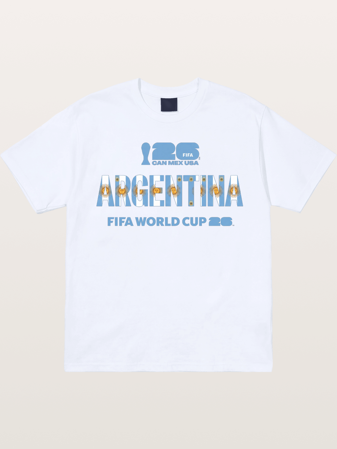 2026 World Cup Argentina Sun Design Gildan T-shirt