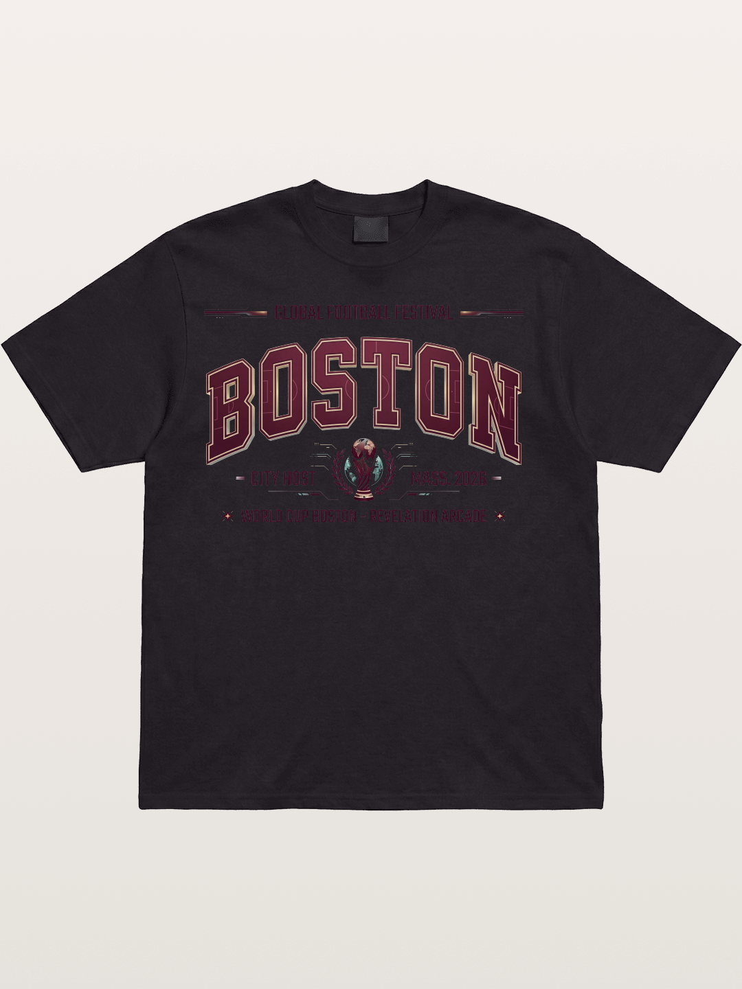 Boston 2026 World Cup Host Cotton T-shirt