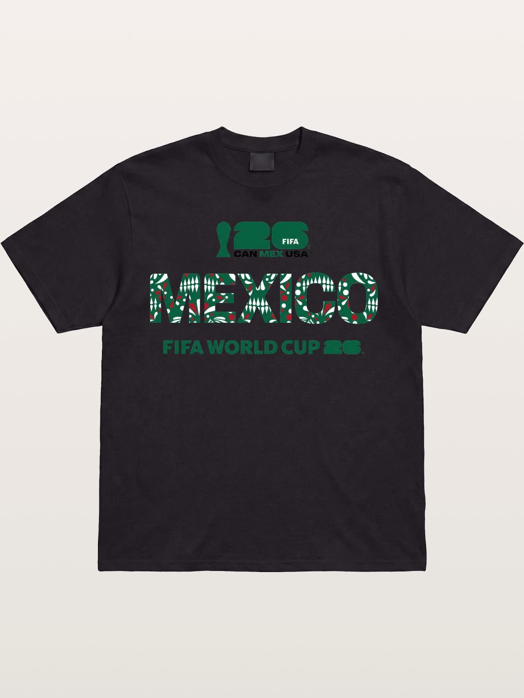 Mexico 2026 Pattern Typography Gildan T-shirt