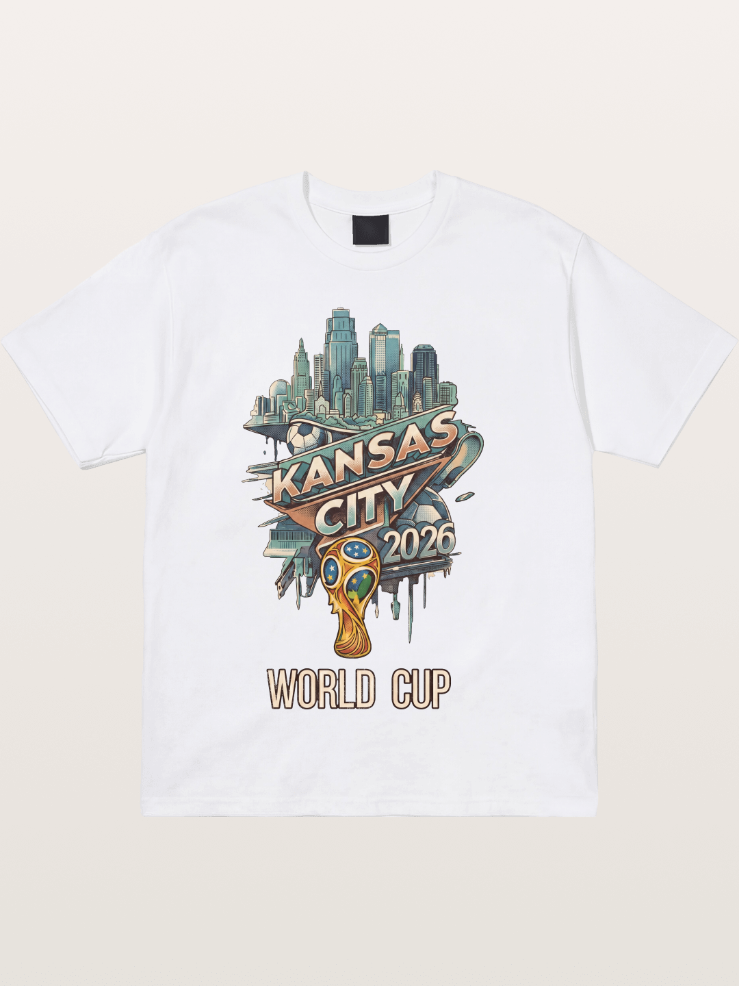 KC World Cup 2026 Emblem Cotton T-shirt
