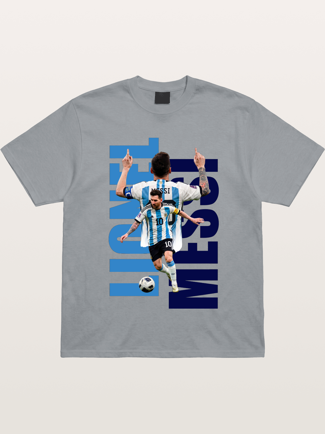 Lionel Messi Argentina 10 Gildan T-shirt