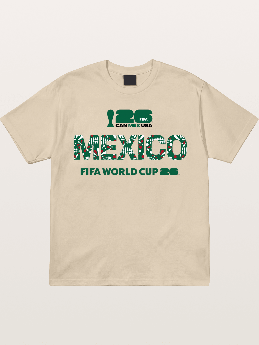 Mexico 2026 Pattern Typography Gildan T-shirt