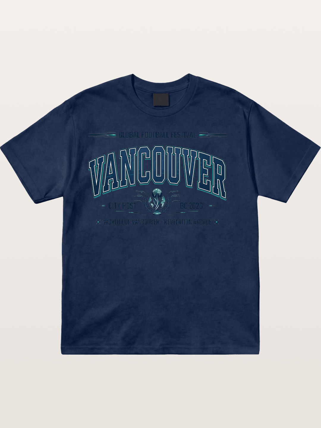 Vancouver 2026 World Cup Badge Cotton T-shirt