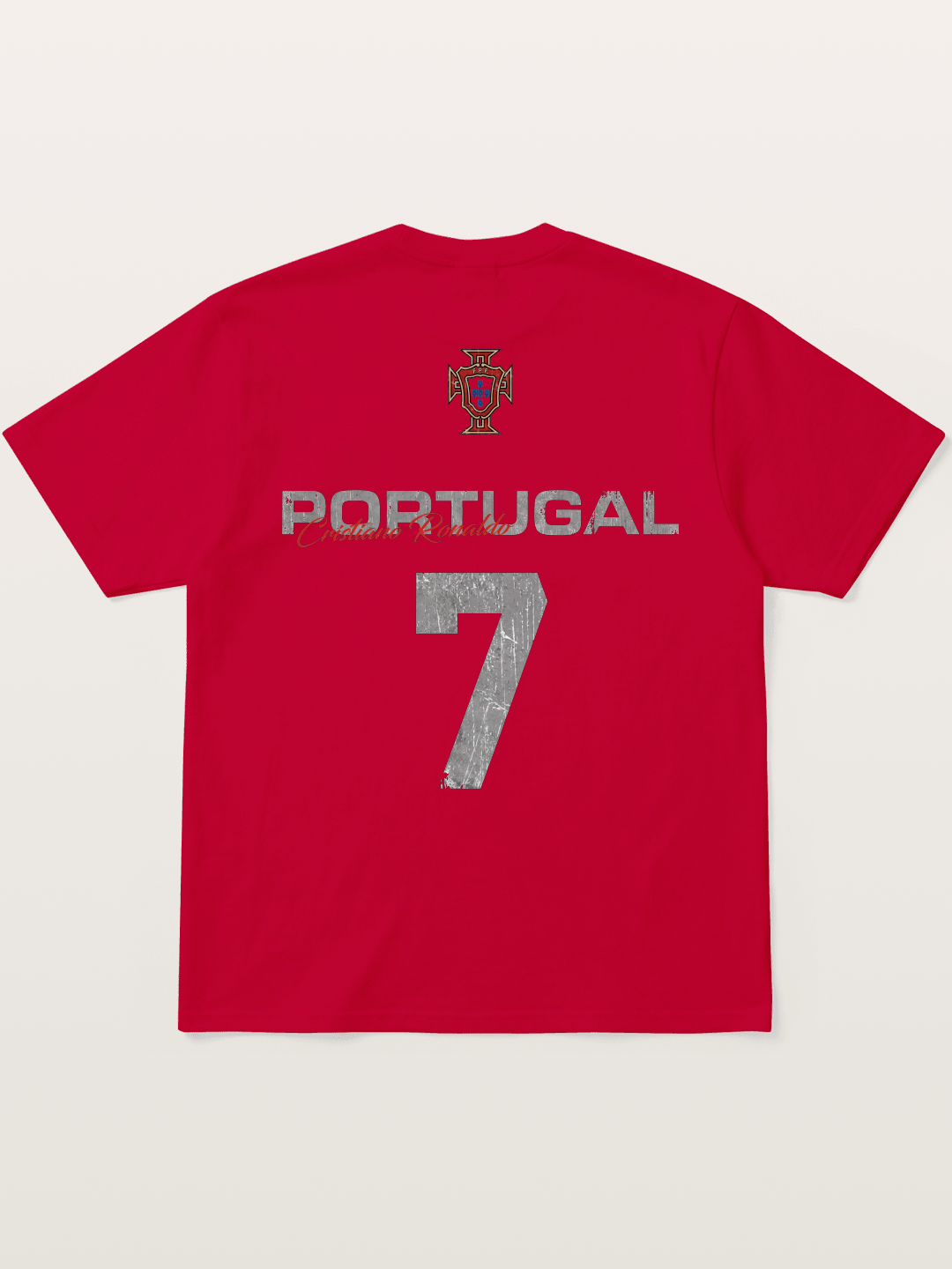 Portugal Ronaldo 7 Jersey Gildan T-shirt