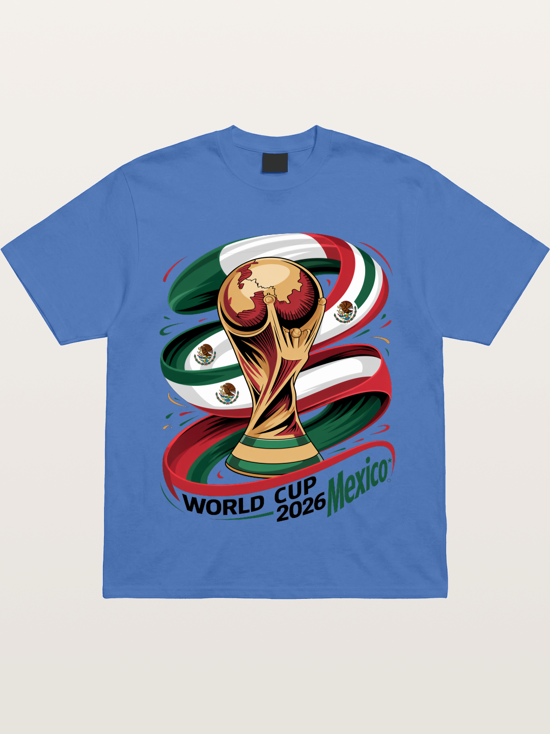 2026 Mexico WC Trophy Art Gildan T-shirt