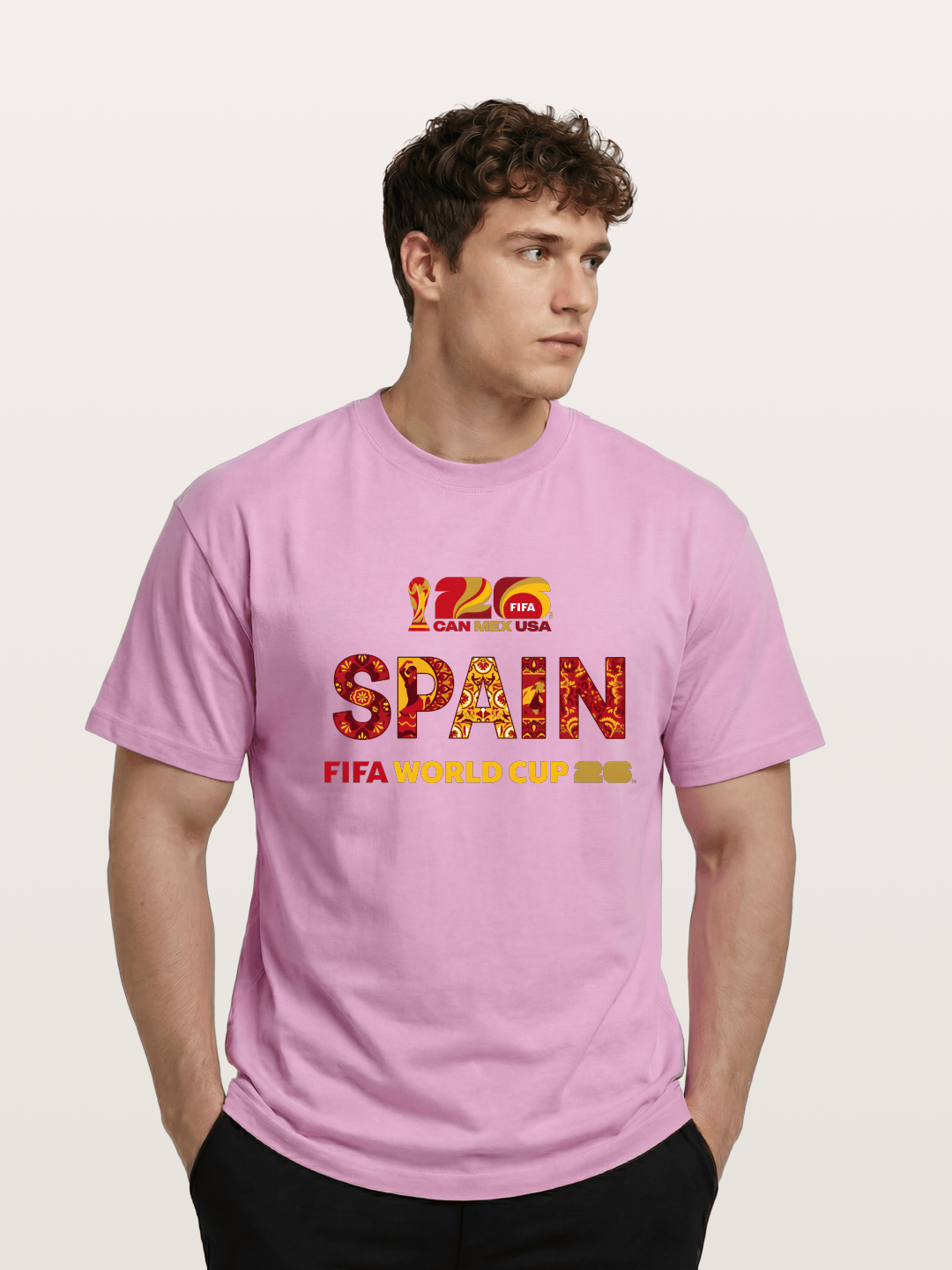 Spain 2026 Cultural Ornament Print Gildan T-shirt