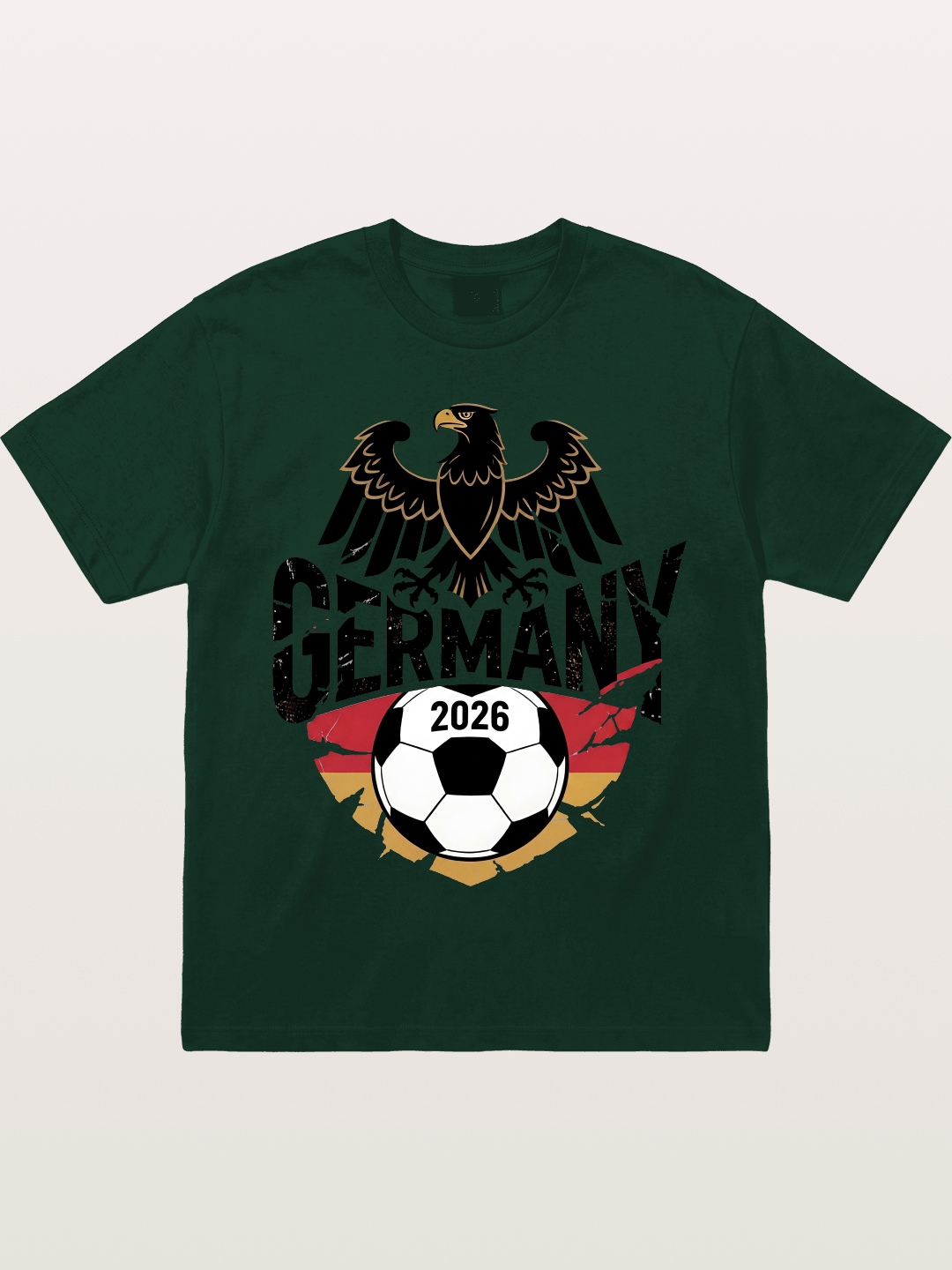 Germany 2026 Eagle Soccer Crest Gildan T-shirt