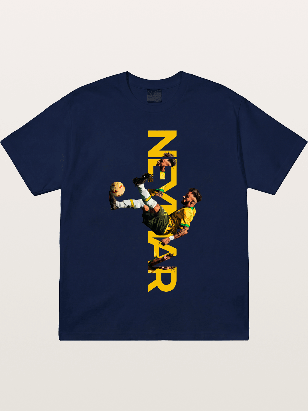 Neymar Brazil Bicycle Kick Gildan T-shirt