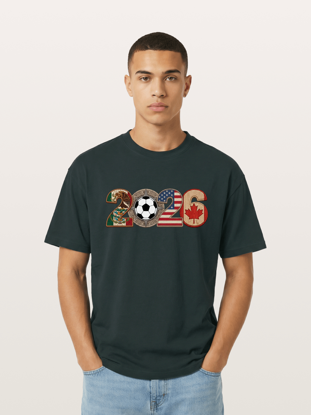 2026 WC Tribal Flag Design Gildan T-shirt