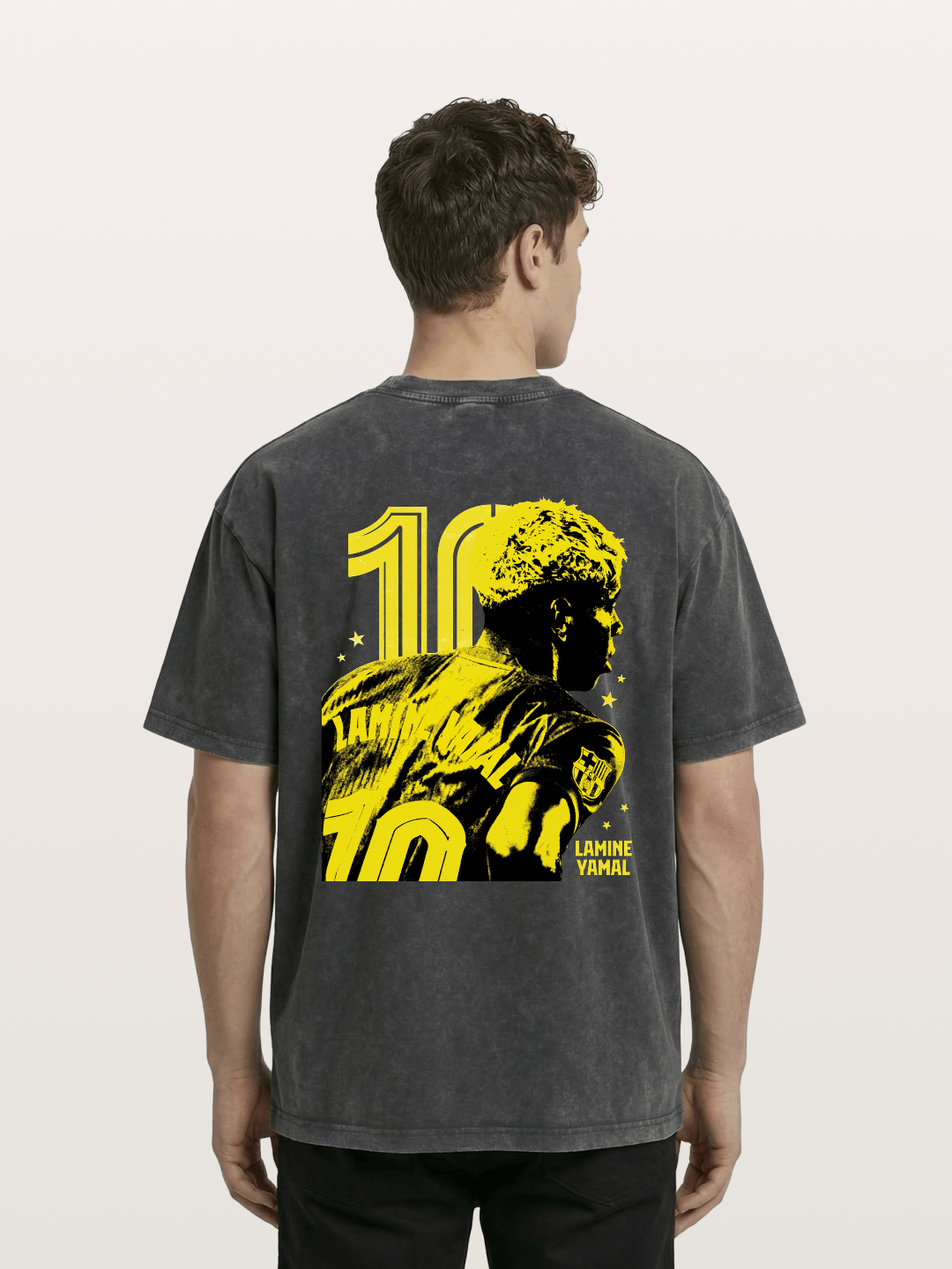 Lamine Yamal 10 Silhouette Washed T-shirt