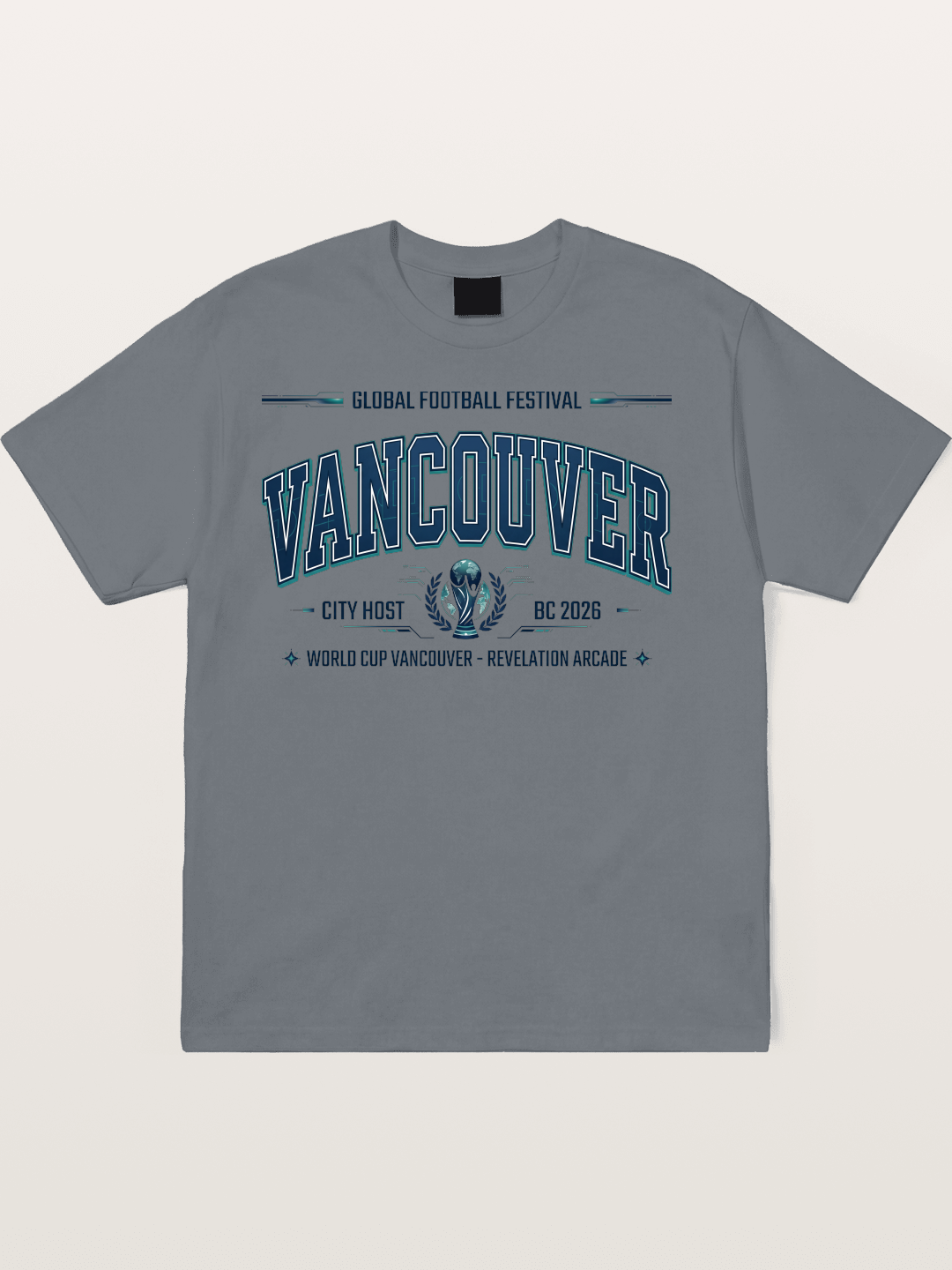 Vancouver 2026 World Cup Badge Cotton T-shirt