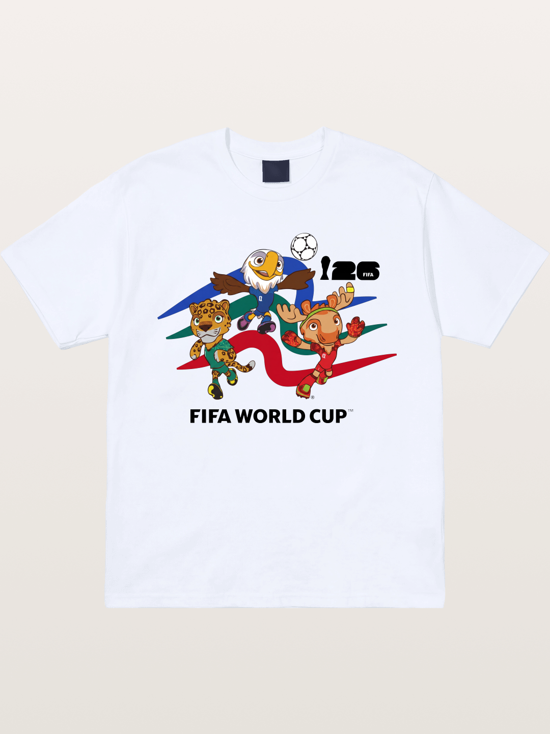 WC 2026 Host City Mascots Trio Gildan T-shirt