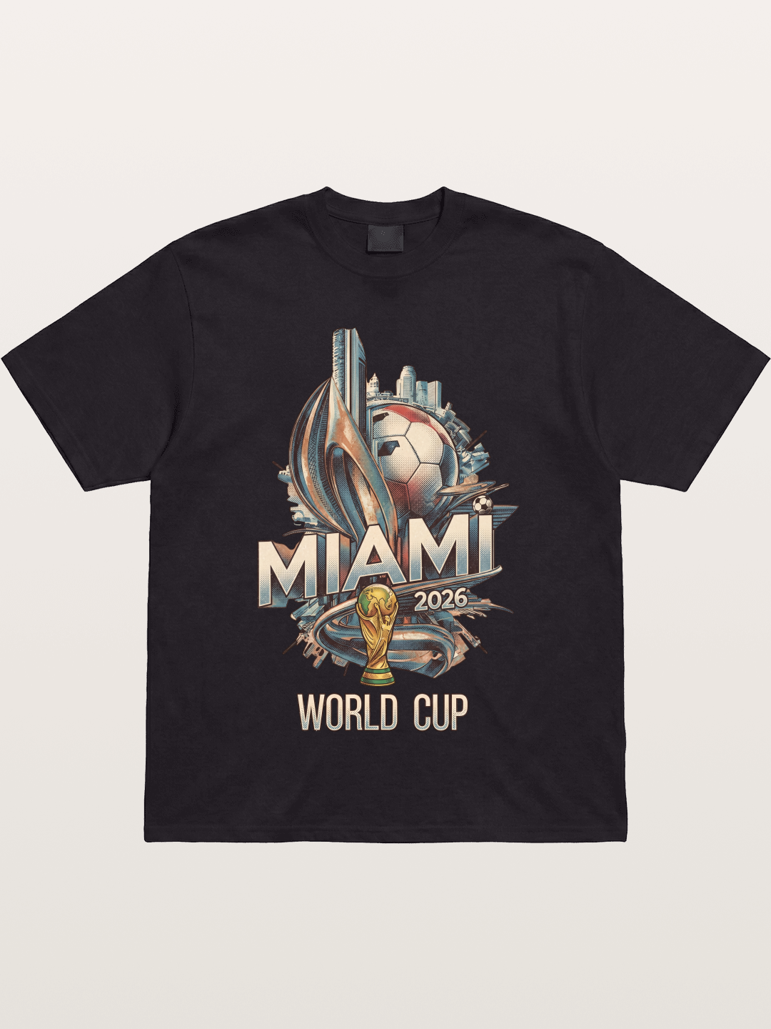 Miami World Cup 2026 Emblem Gildan T-shirt