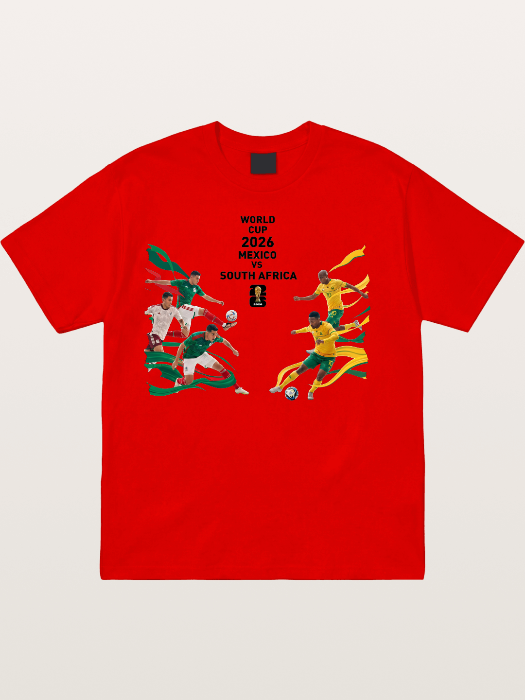 2026 Mexico vs South Africa Cotton T-shirt