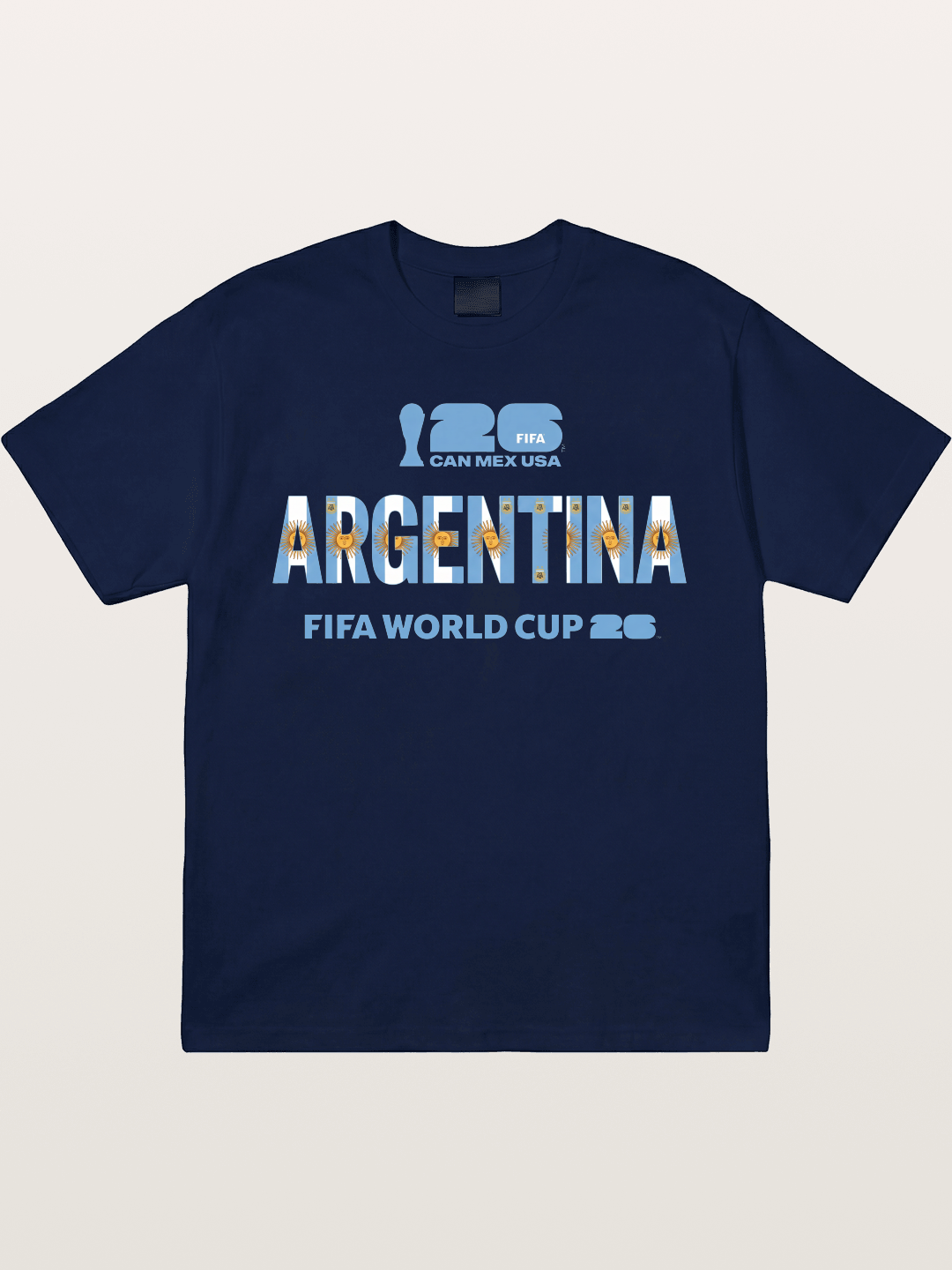 2026 World Cup Argentina Sun Design Gildan T-shirt