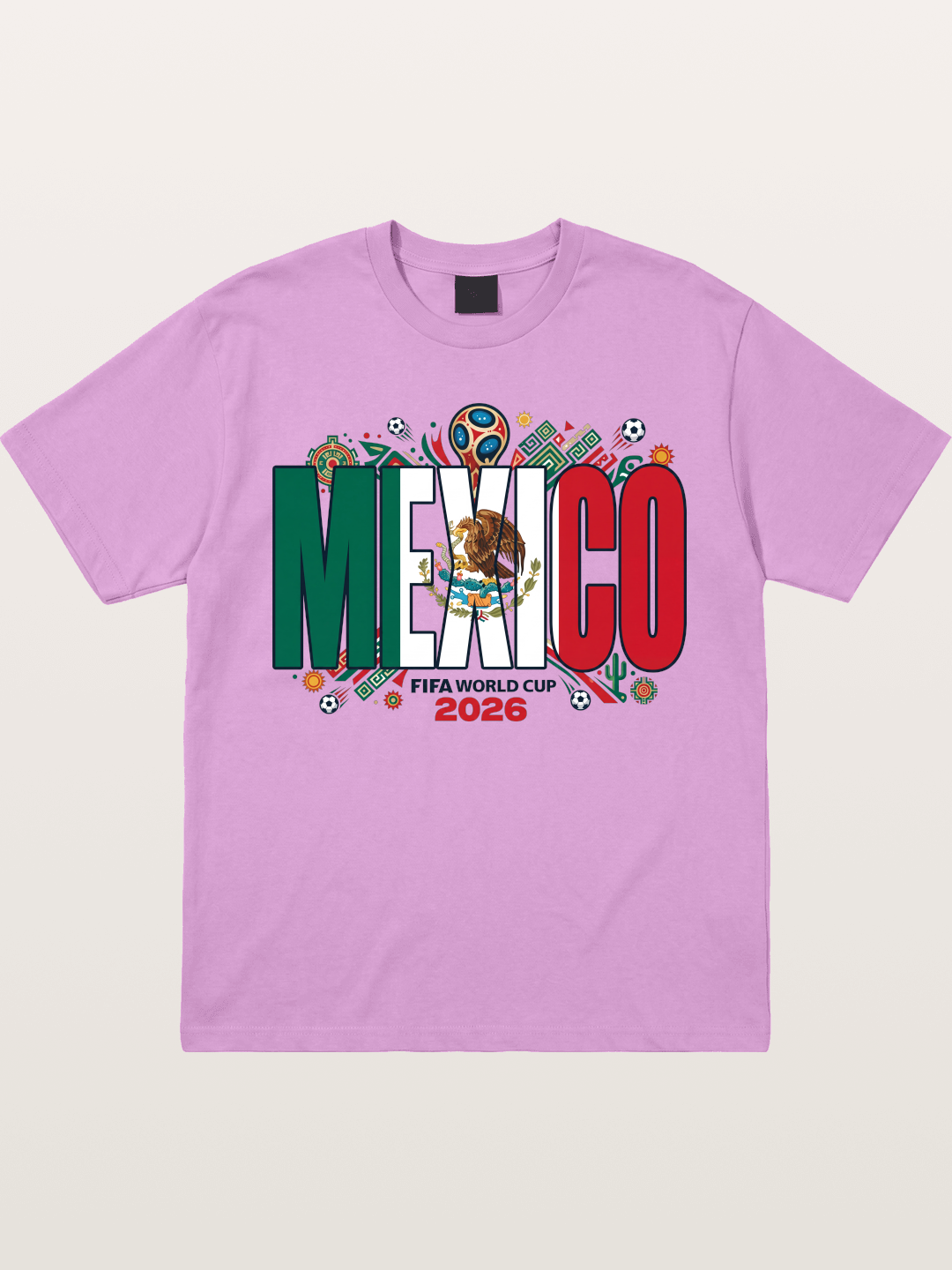 Mexico 2026 World Cup Lettering Gildan T-shirt