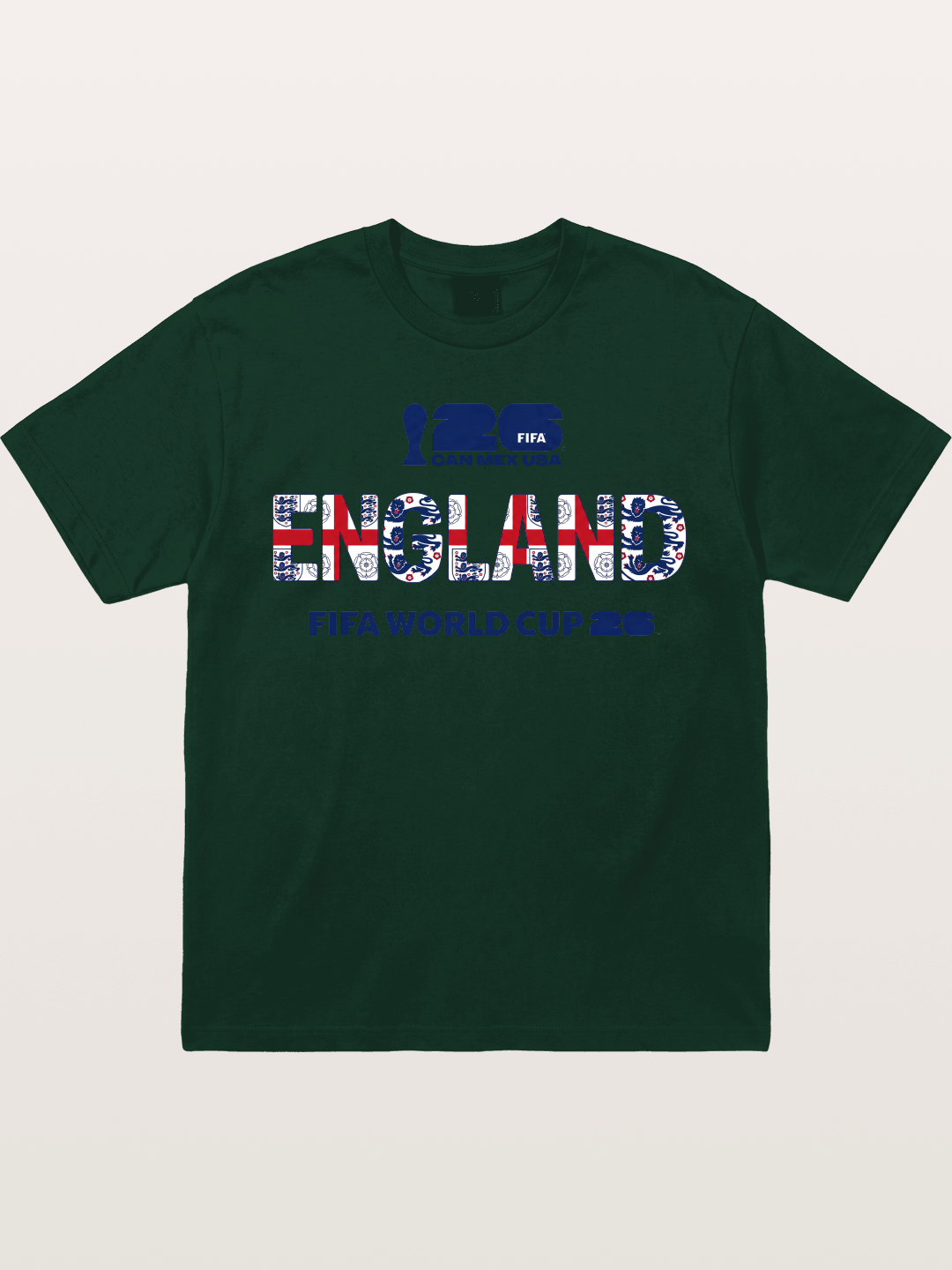 England 2026 World Cup Crest Gildan T-shirt