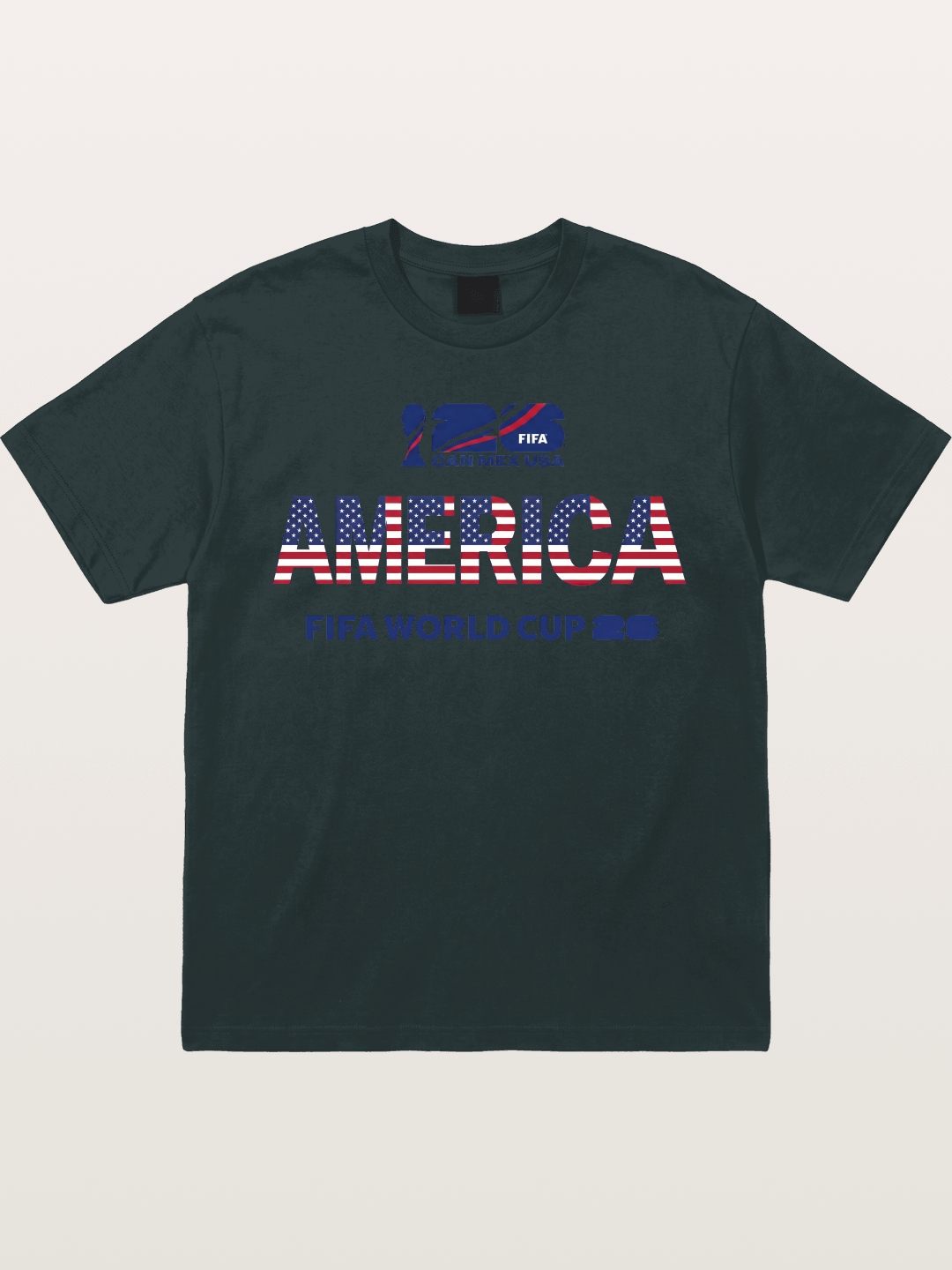 2026 World Cup MEXUSA Flag Art Gildan T-shirt