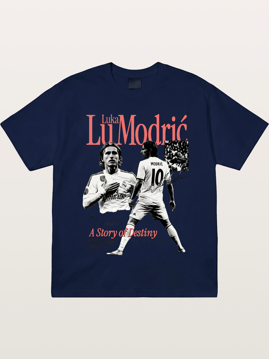 Luka Modric Destiny Story Gildan T-shirt