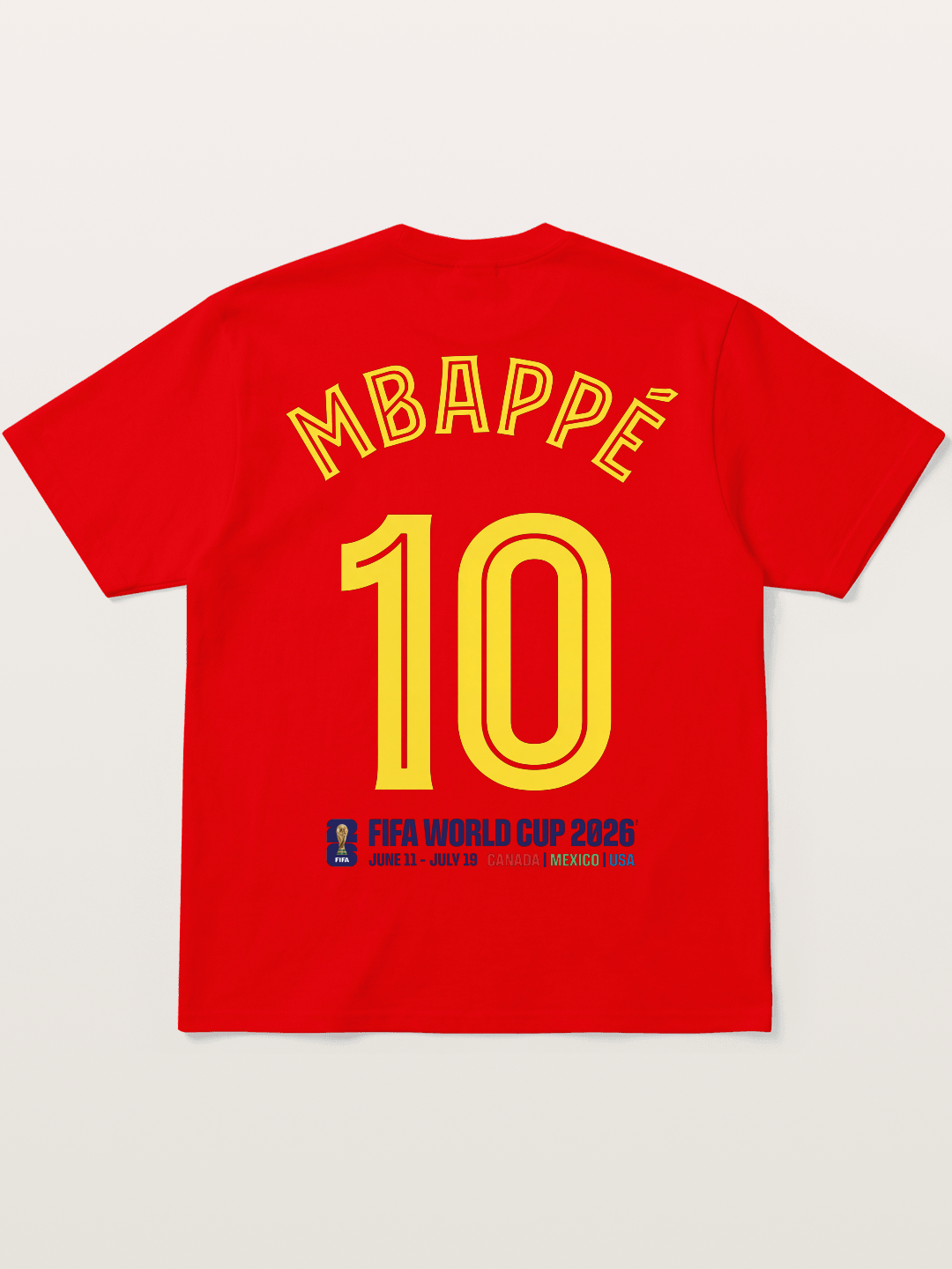 Mbappé 10 World Cup 2026 Soft-Stay T-shirt