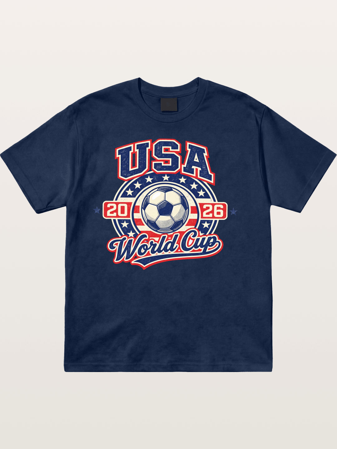 USA World Cup 2026 Retro Badge Cotton T-shirt
