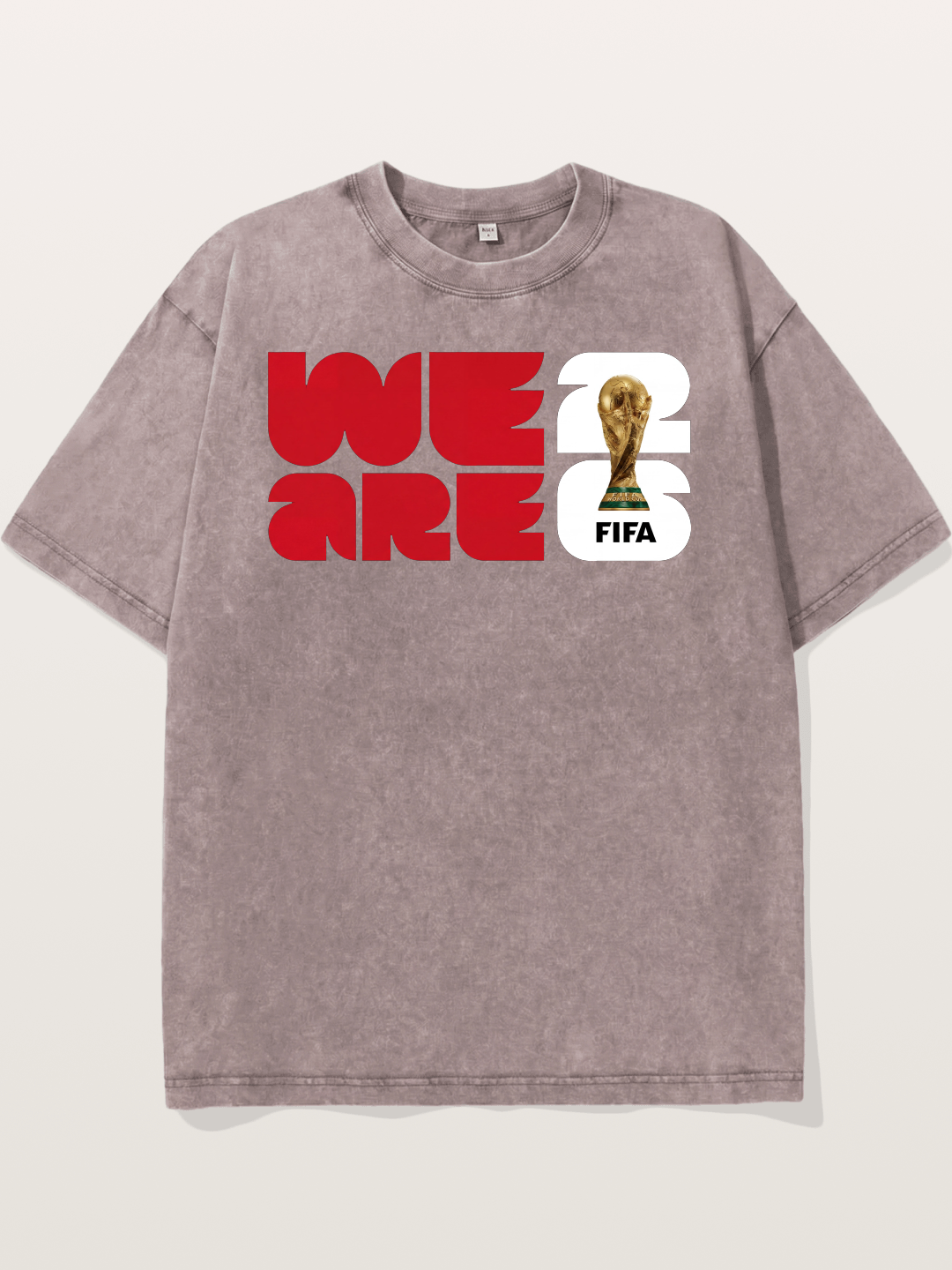We Are FIFA World Cup Trophy Washed T-shirt