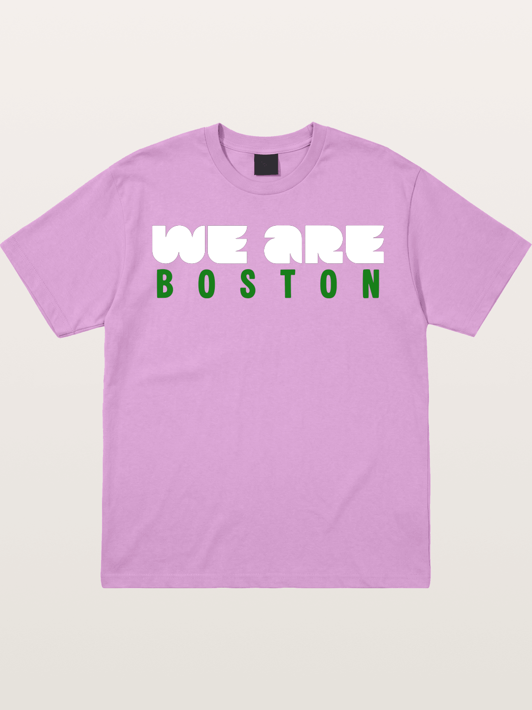 Boston Green Bold Text Gildan T-shirt