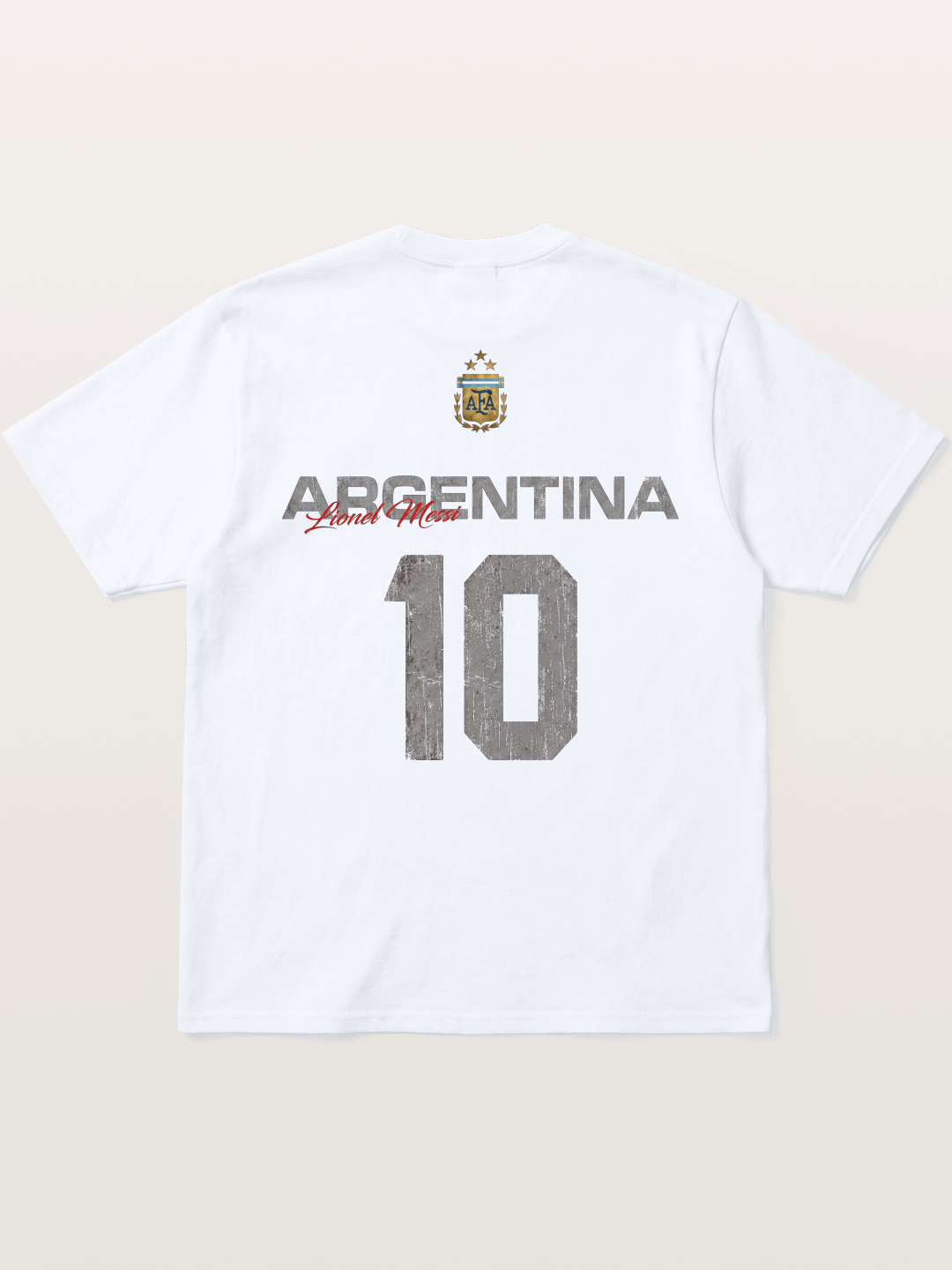 Argentina Messi 10 Retro Gildan T-shirt