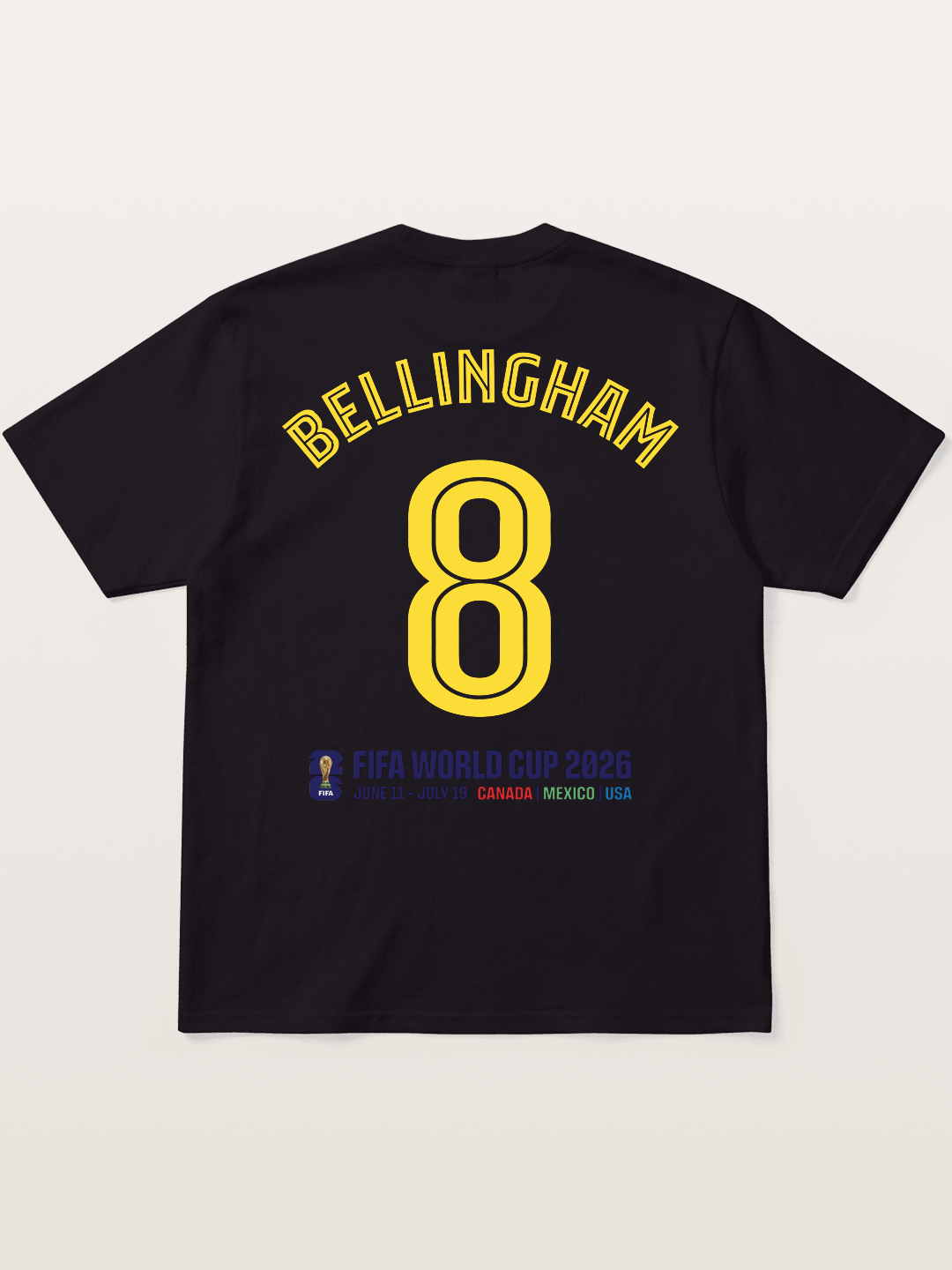 Bellingham 8 World Cup 2026 Gildan T-shirt