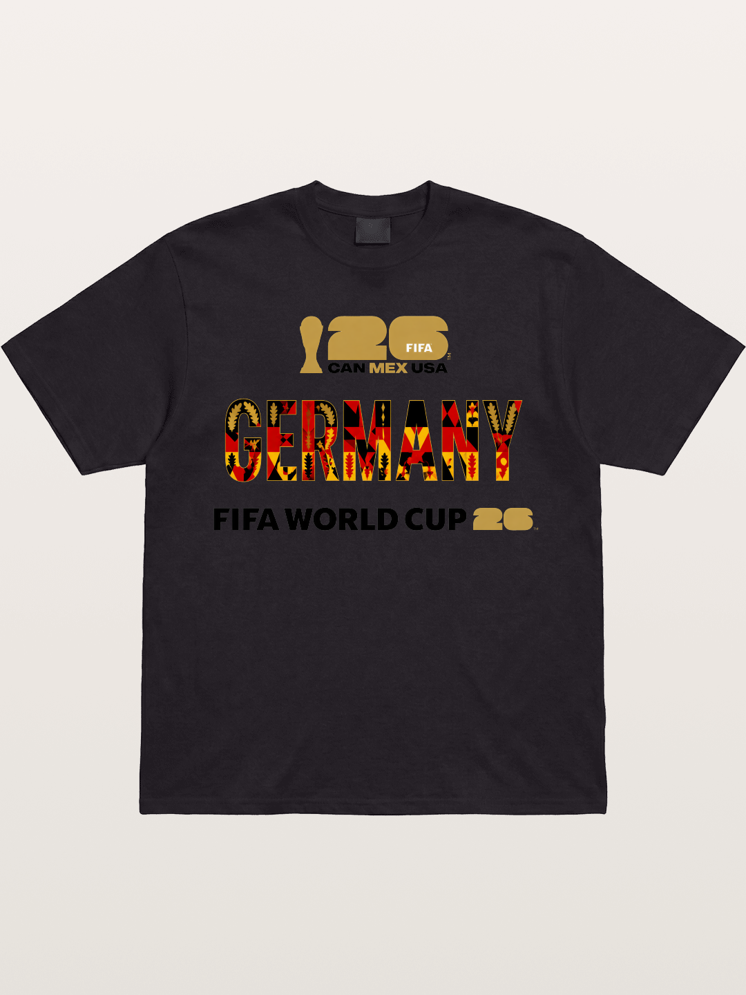 Germany 2026 World Cup Typo Gildan T-shirt