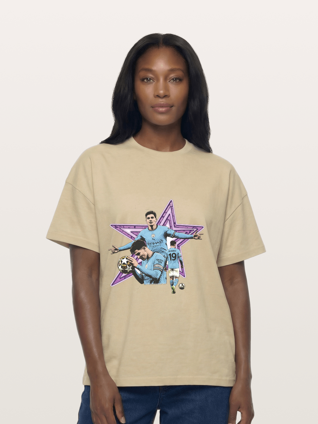Manchester City Star Collage Gildan T-shirt