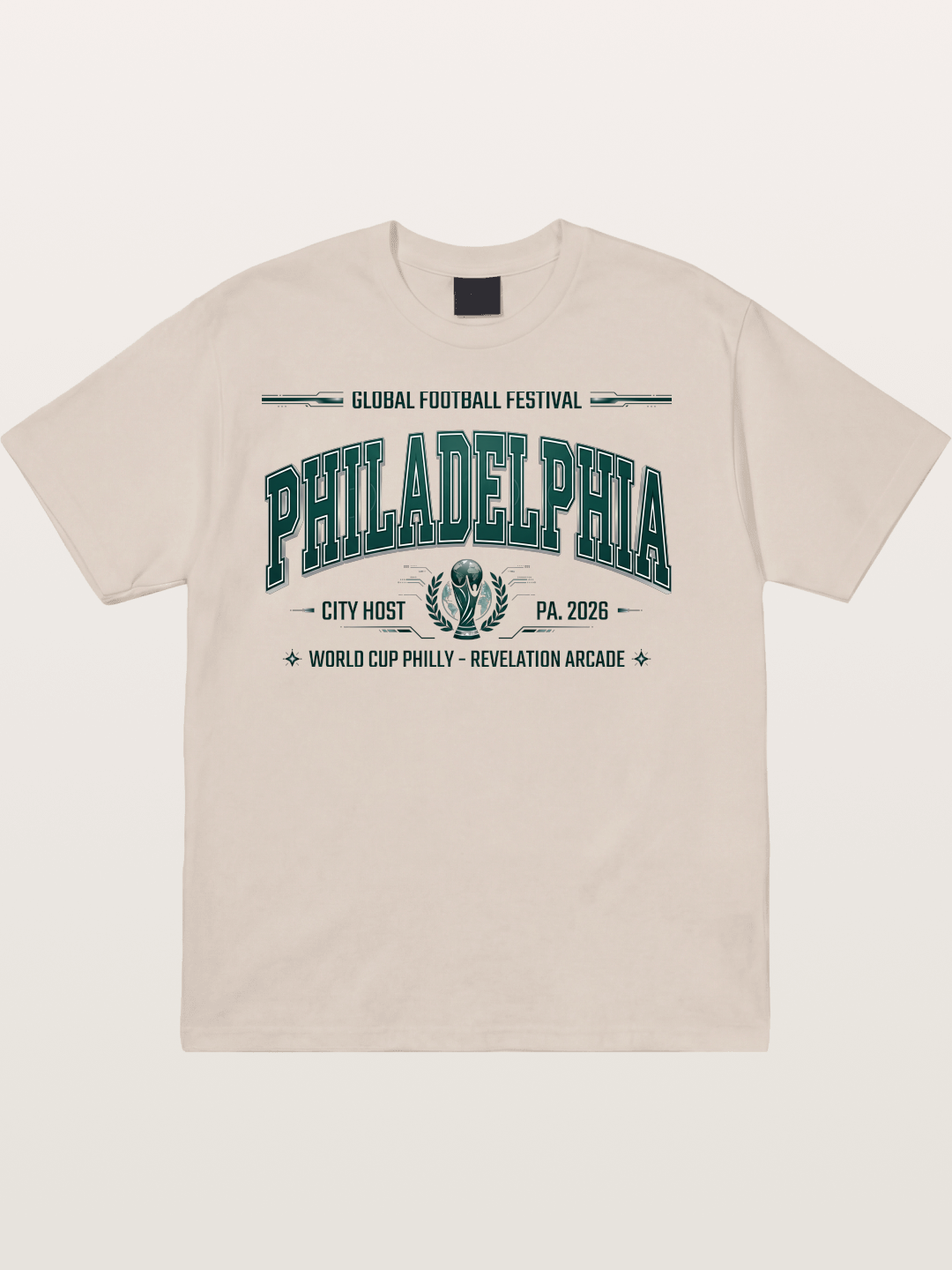 Philadelphia 2026 WC City Art Cotton T-shirt