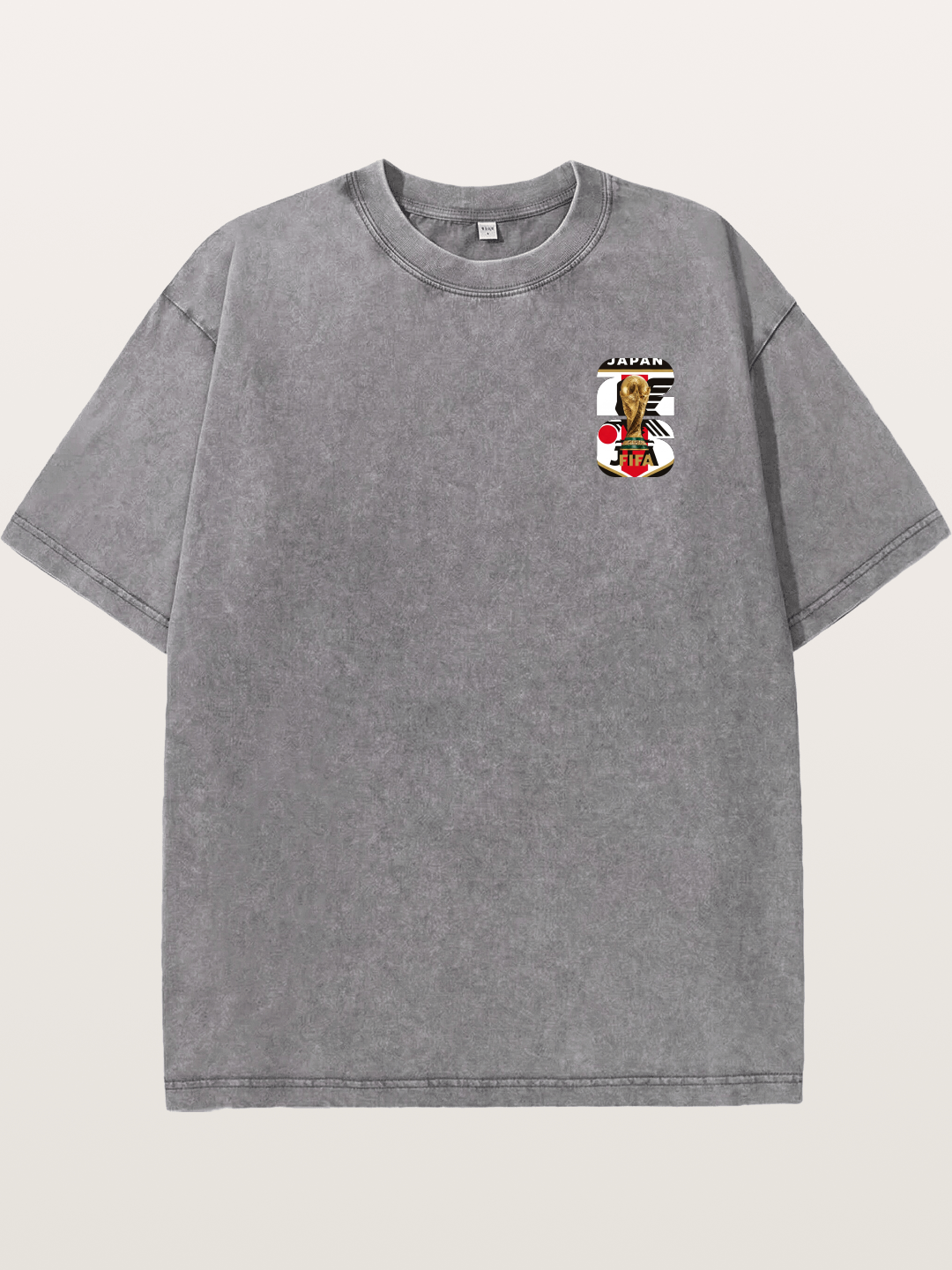 Japan World Cup Trophy Crest Washed T-shirt