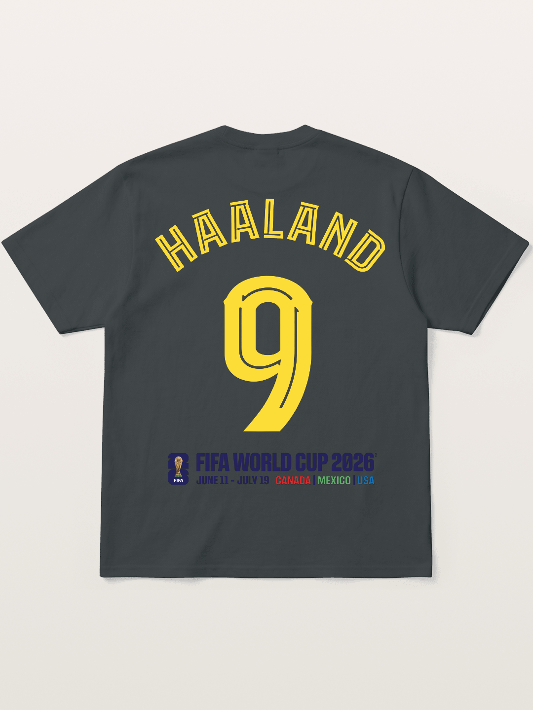 Haaland 9 World Cup 2026 Soft-Stay T-shirt