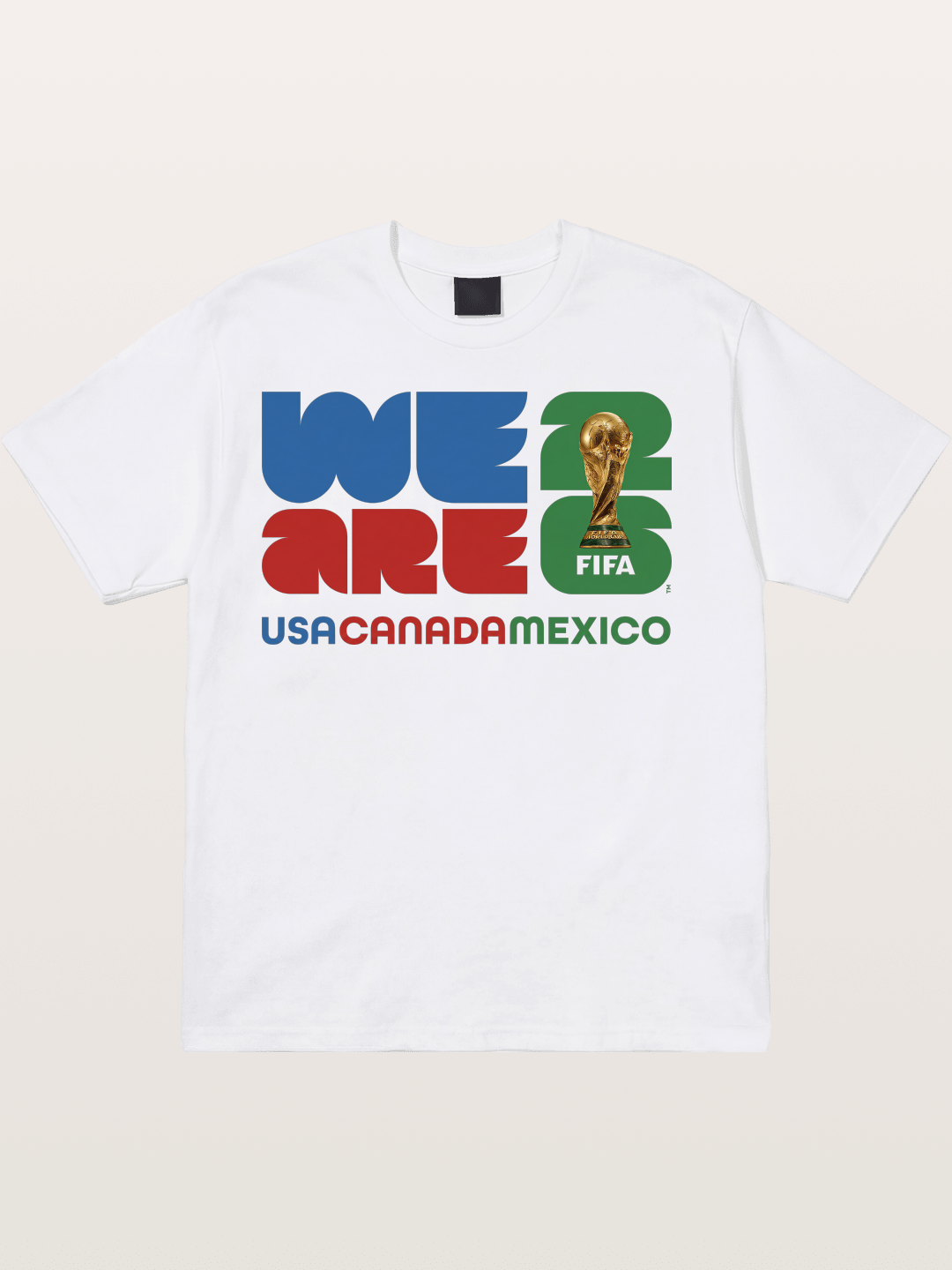 We Are 2026 World Cup Graphic Cotton T-shirt