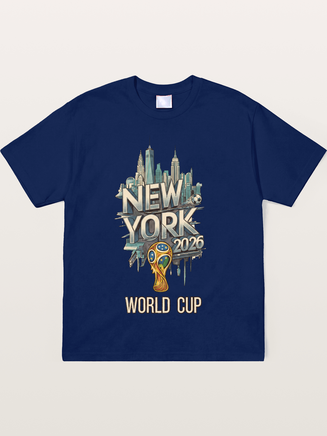 NYC World Cup 2026 Emblem Soft-Stay T-shirt