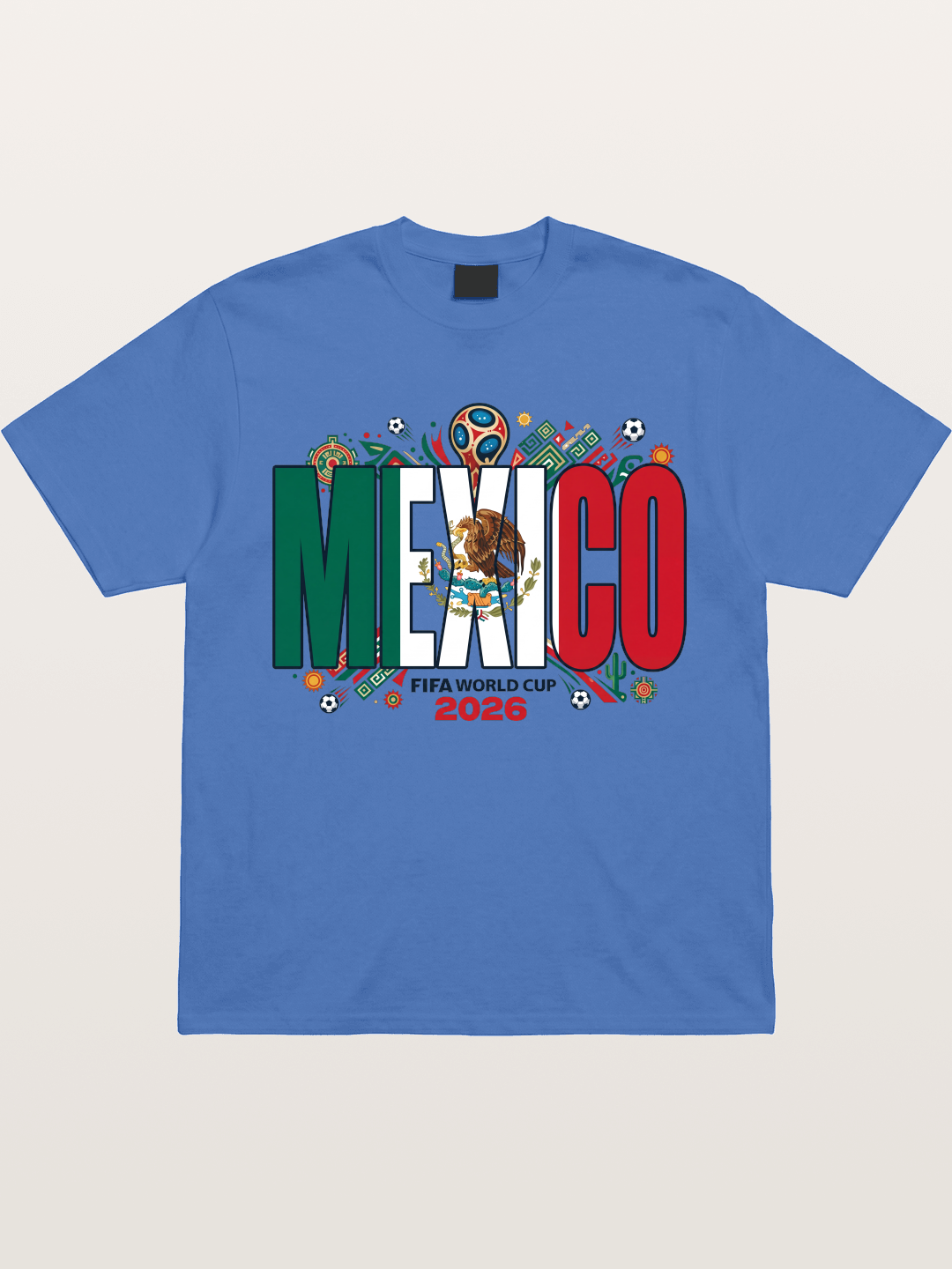 Mexico 2026 World Cup Lettering Gildan T-shirt