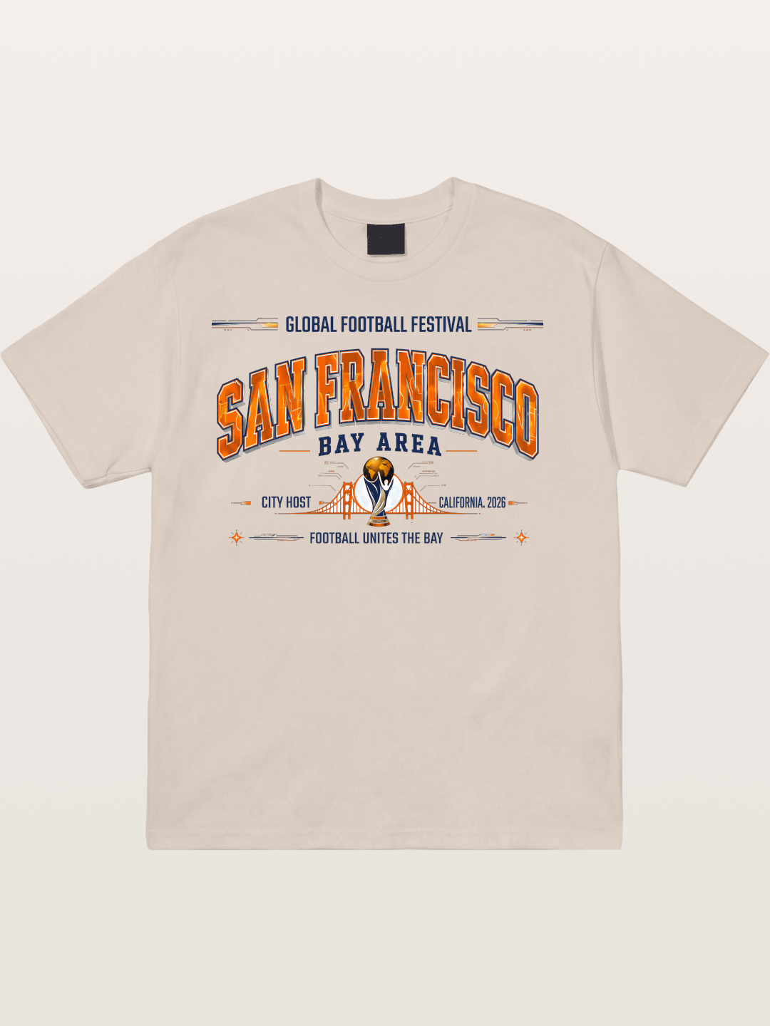 San Francisco WC Bay Area Art Cotton T-shirt