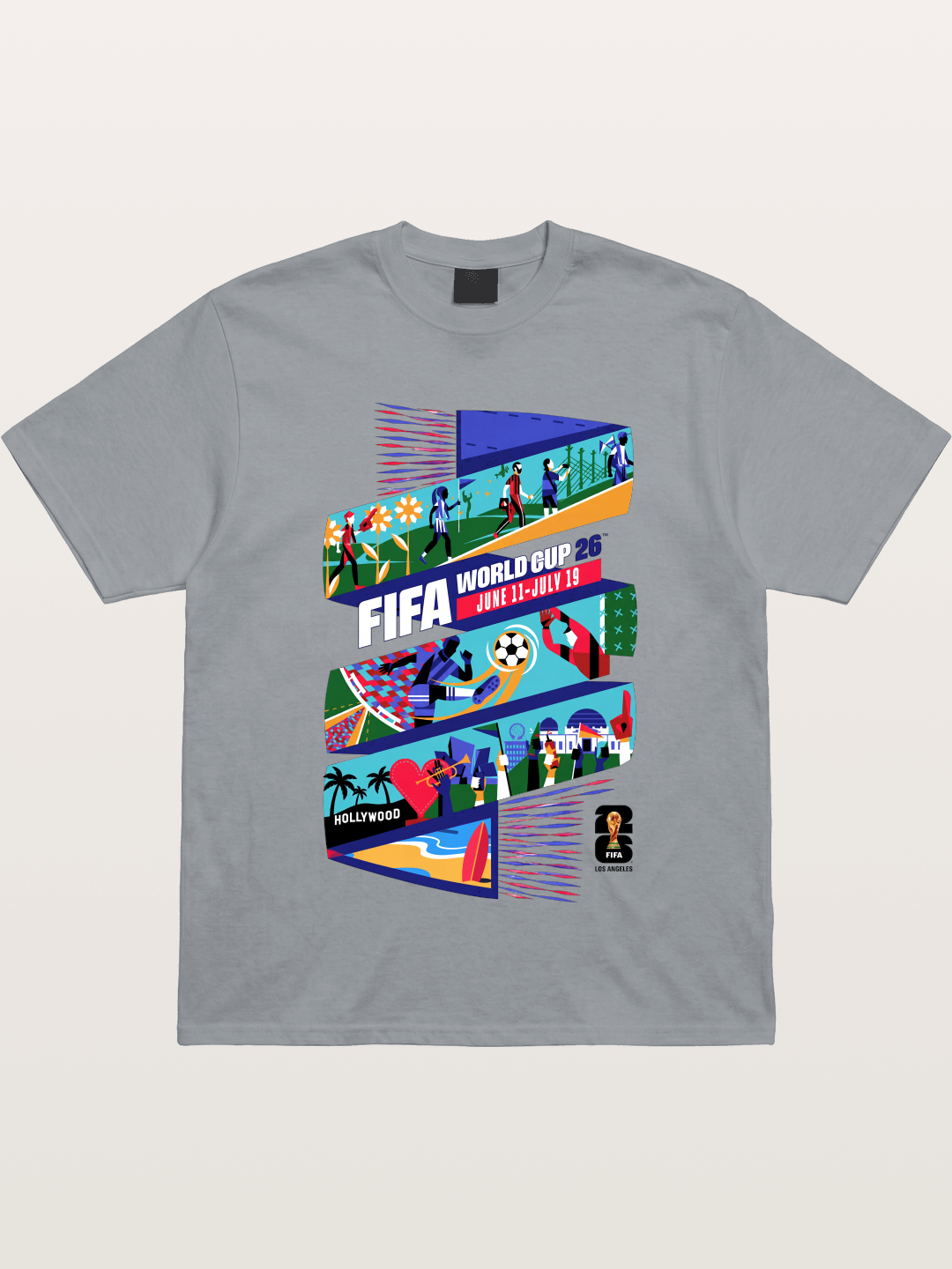 FIFA 2026 LA WC Poster Gildan T-shirt