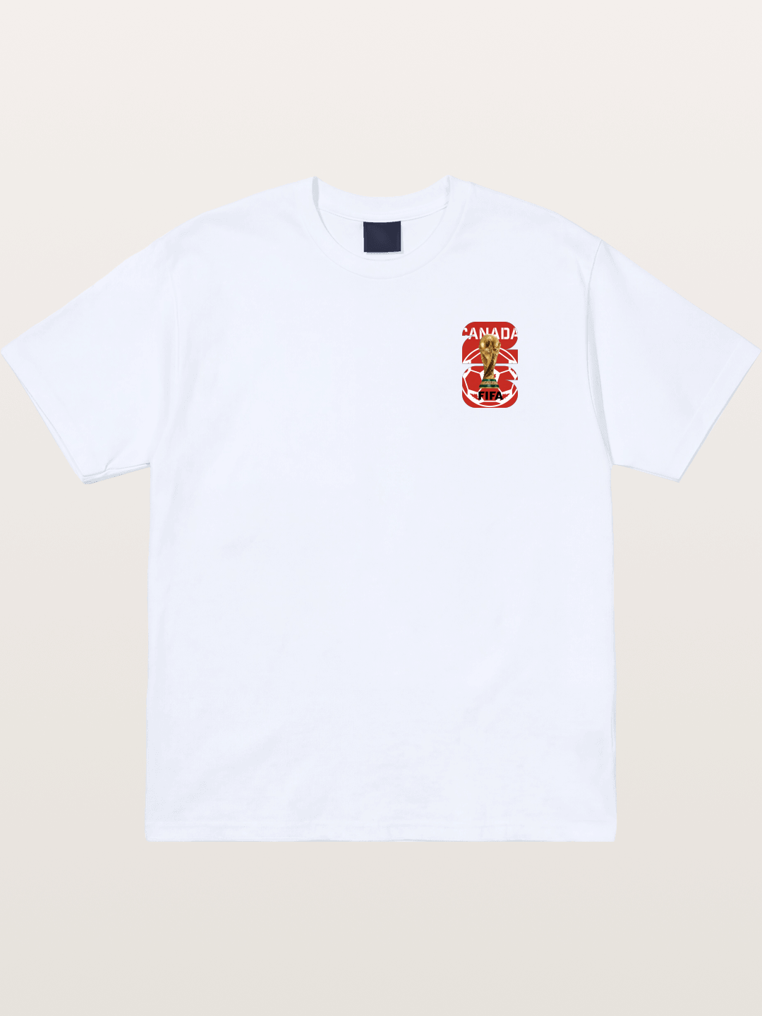 Canada World Cup Trophy Emblem Gildan T-shirt