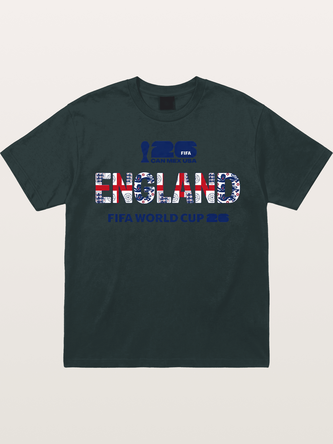 England 2026 World Cup Crest Gildan T-shirt