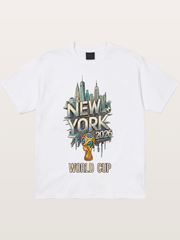 NYC World Cup 2026 Emblem Cotton T-shirt