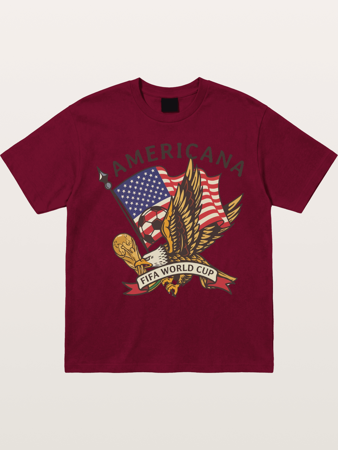 USA Eagle World Cup Graphic Gildan T-shirt
