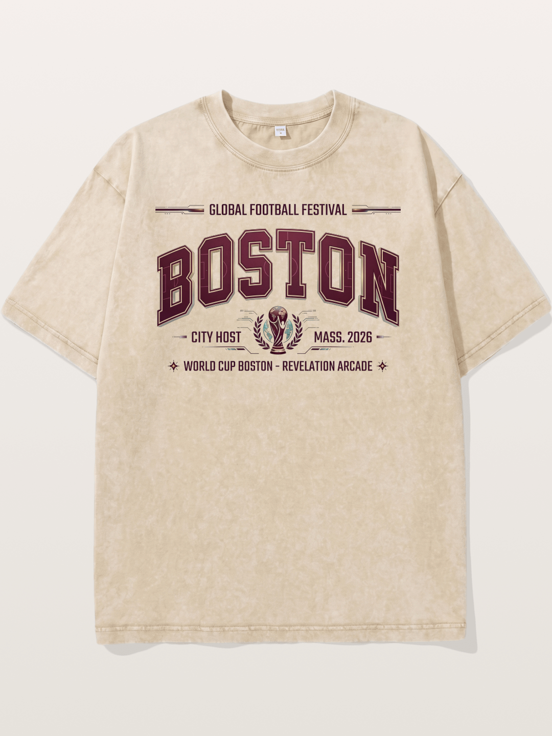 Boston 2026 World Cup Host Washed T-shirt