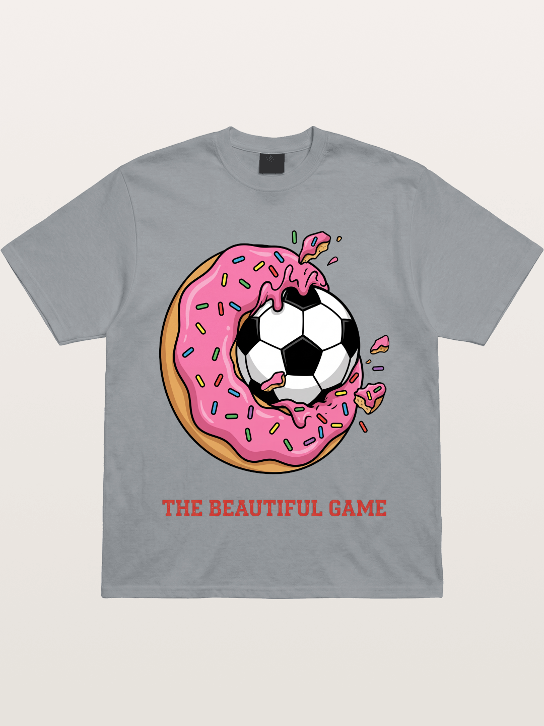 Donut Soccer Sweet Game Art Gildan T-shirt