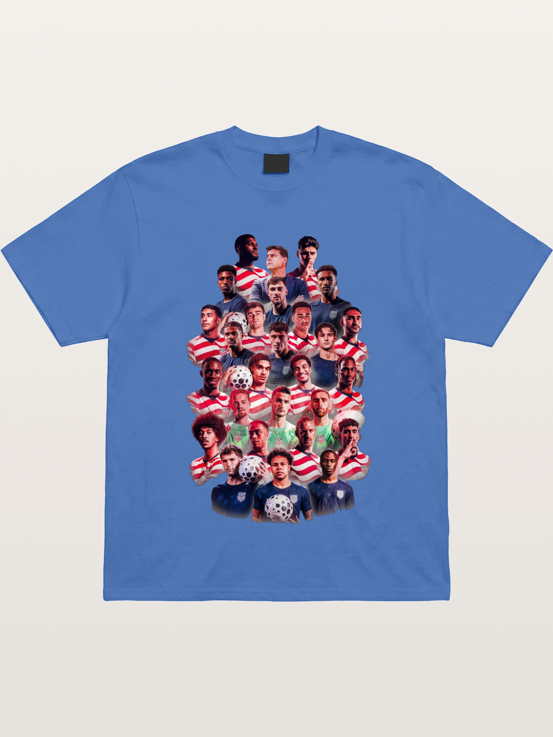 USMNT Full Squad Collage Portrait Gildan T-shirt